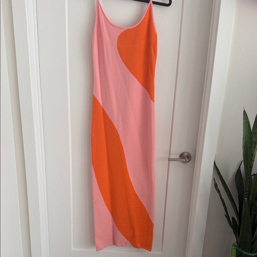 Colorful Sleeveless Maxi Dress